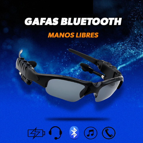 Gafas Bluetooth Micrófono Audifonos Mp3