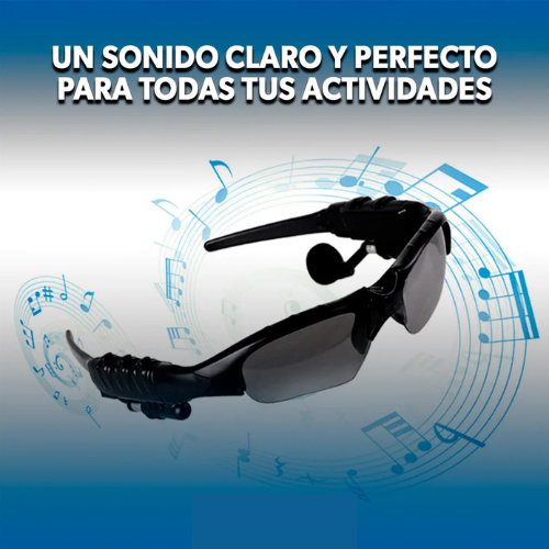 Gafas Bluetooth Micrófono Audifonos Mp3